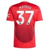 Camisola + Calções Manchester United Mainoo 37 Criança Equipamento 1ª 24/25